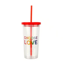20 oz Choose Love Pride Double Wall Tumbler