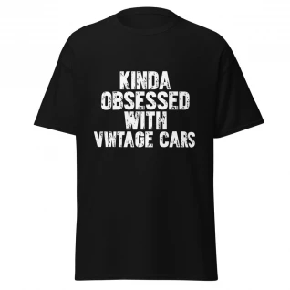 Kinda Obsessed With Vintage Cars Unisex classic tee