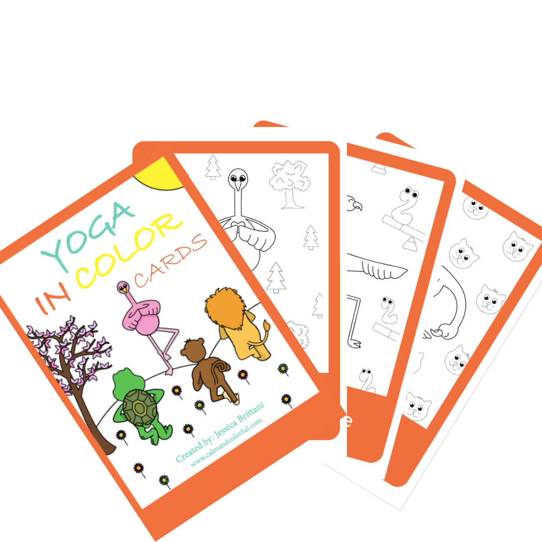 Yoga In Color Cards