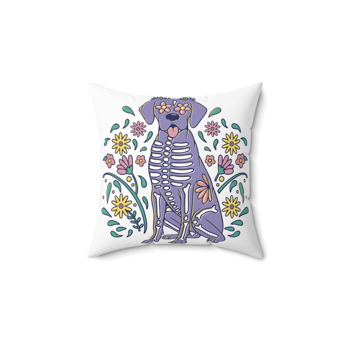 Skeleton Dog Pillow