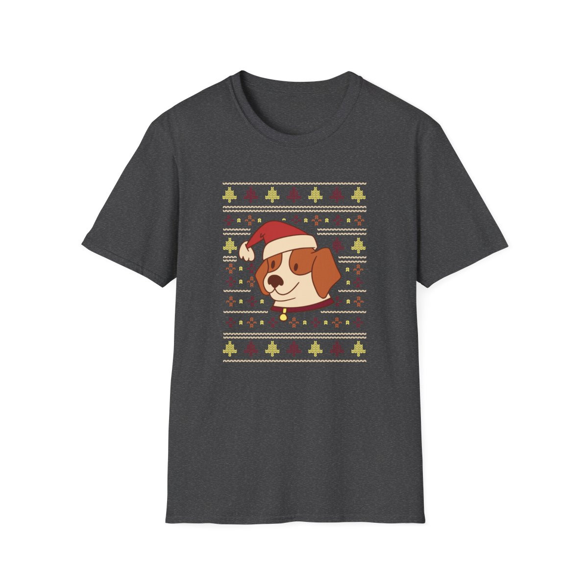 Christmas Pooch Knit Cap Bliss T-Shirt