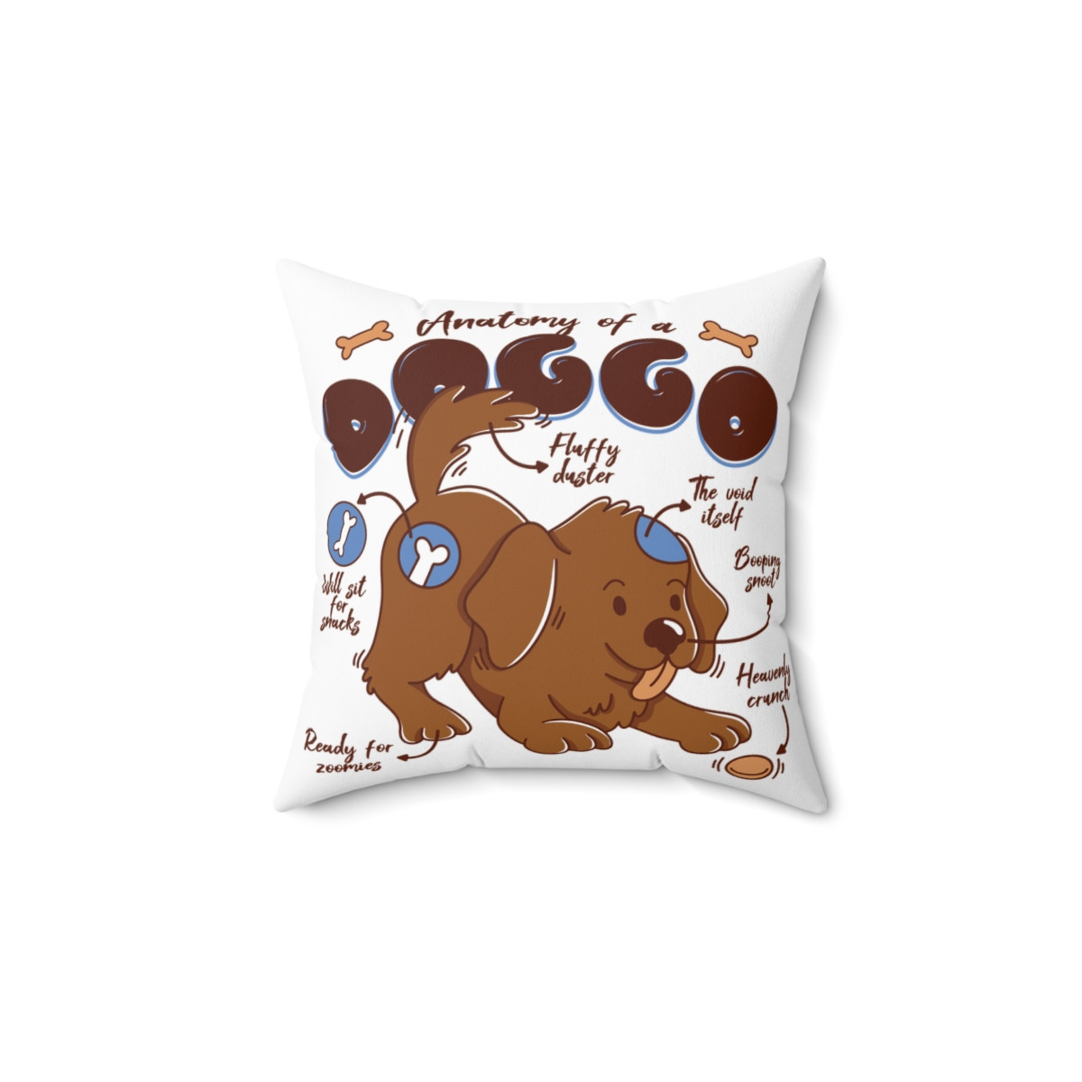 Dog Anatomy Pillow