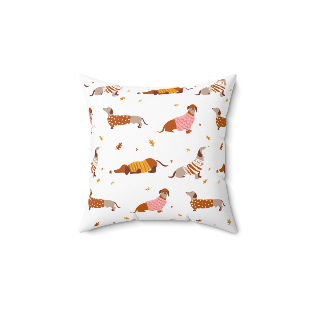 Dachshund Dogs in Clothes Pillow