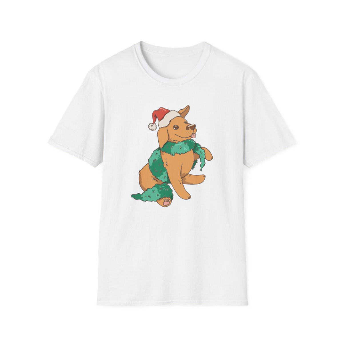 Festive Pooch Christmas Ensemble T-Shirt