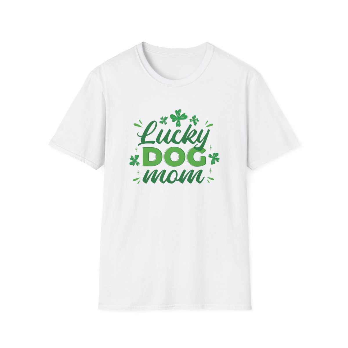 Lucky Dog Mom Charm T-Shirt