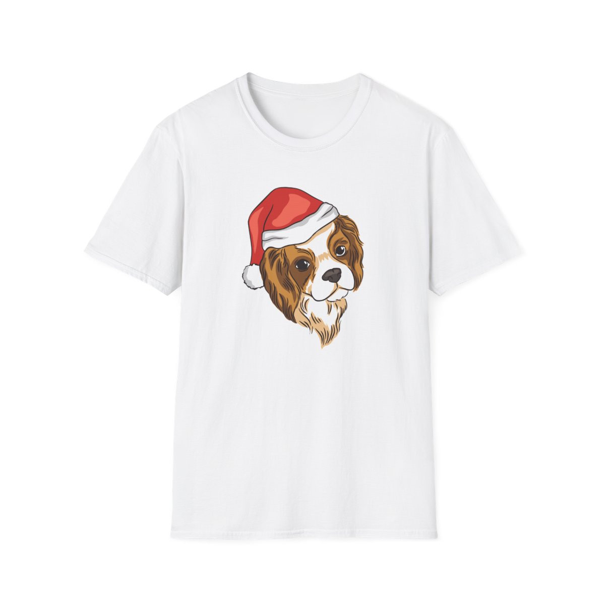 Merry Capmas Cavalier Dog T-Shirt