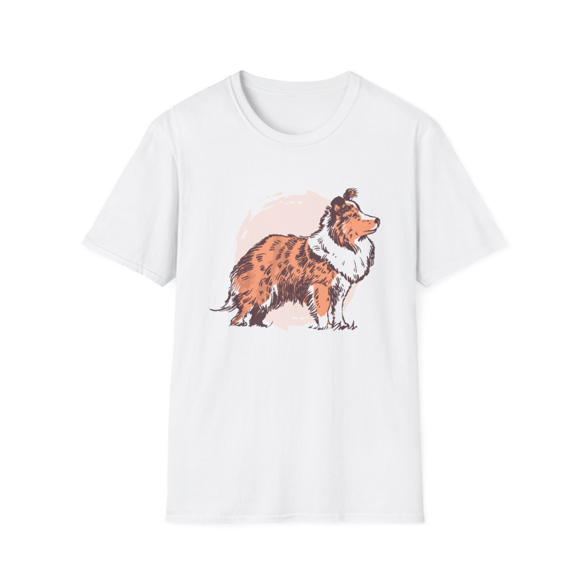 Collie hand-drawn T-Shirt