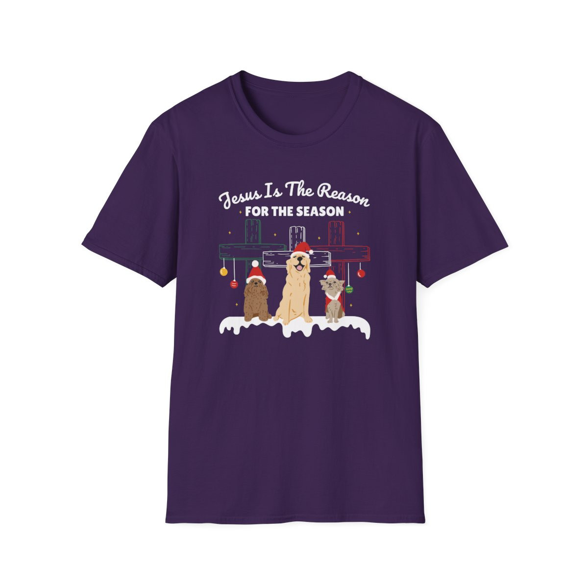 Jesus is the Reason for the Season Dog T-Shirt