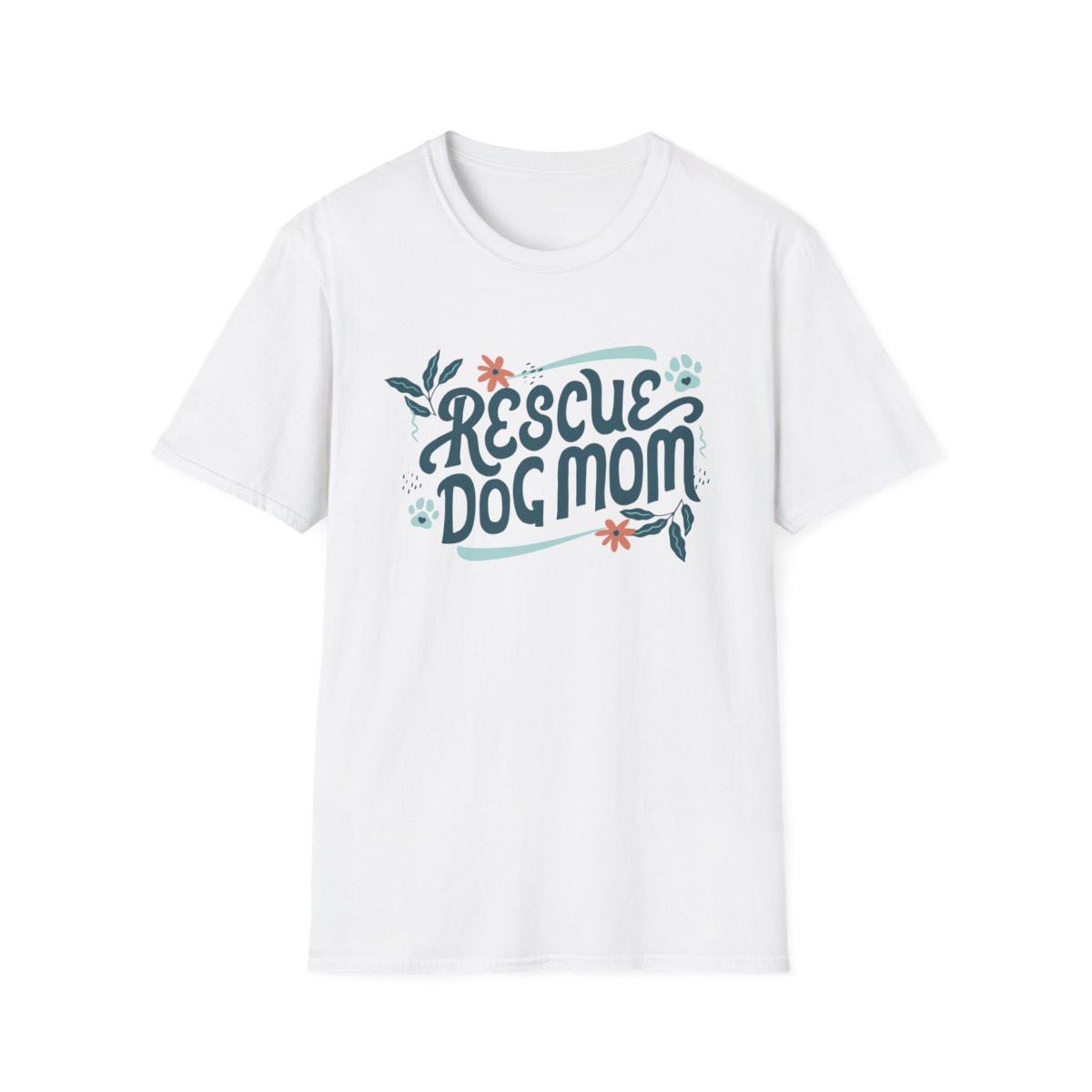 Rescue Dog Mom T-Shirt