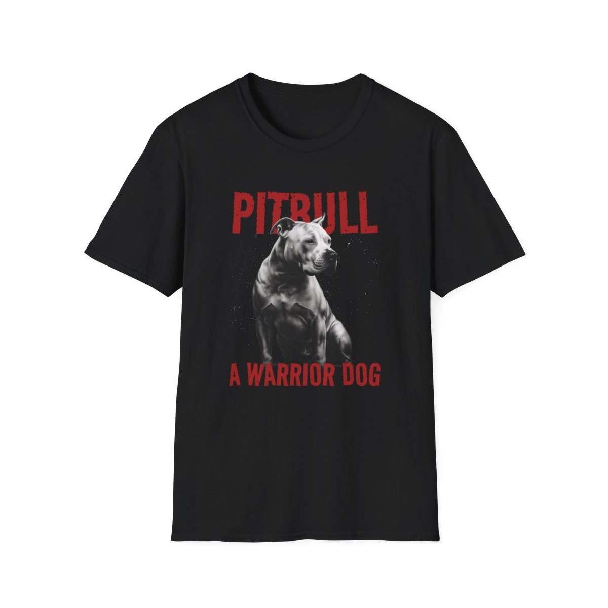 Pitbull A Warrior Dog T-Shirt 