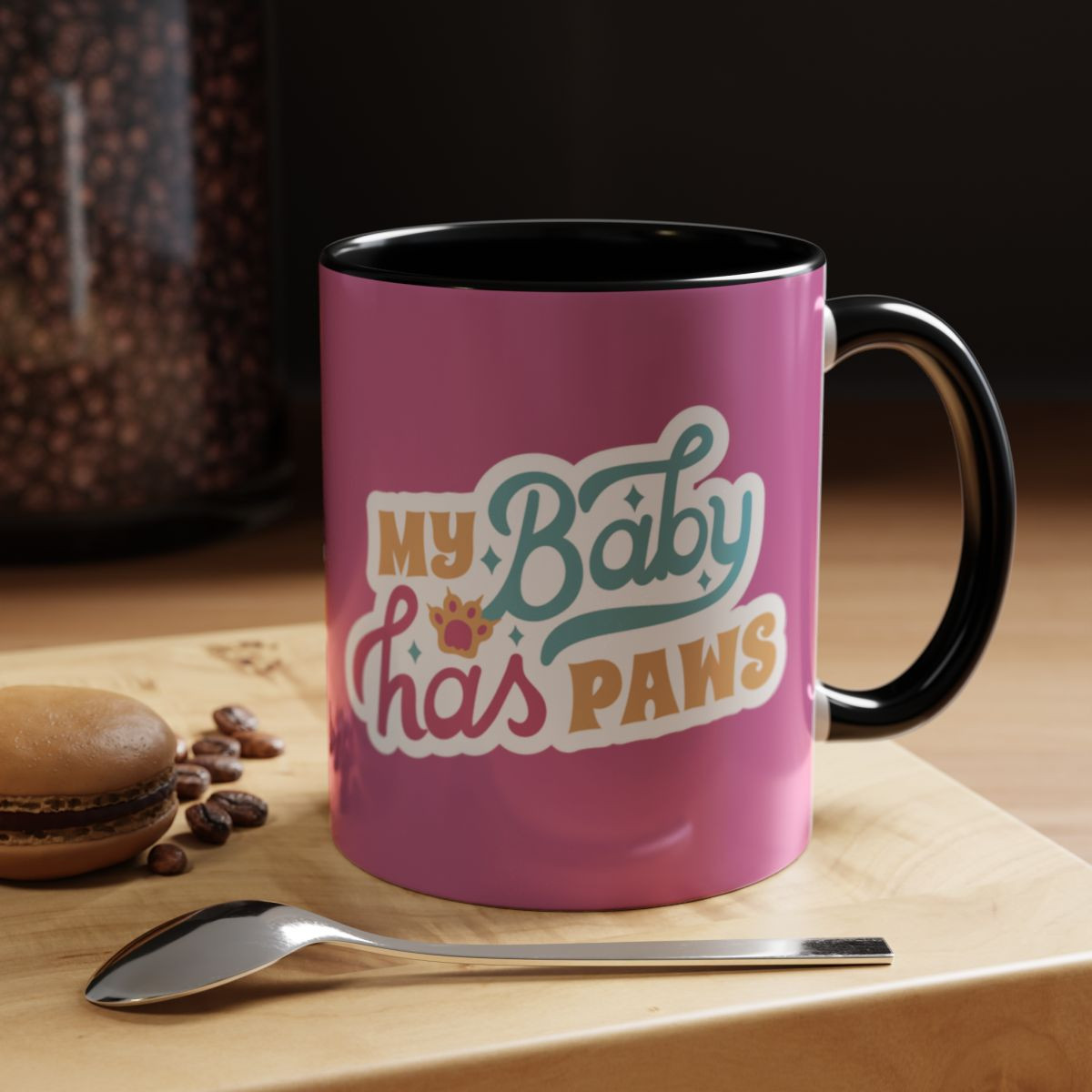 My Baby Has Paws Mug (11, 15oz)