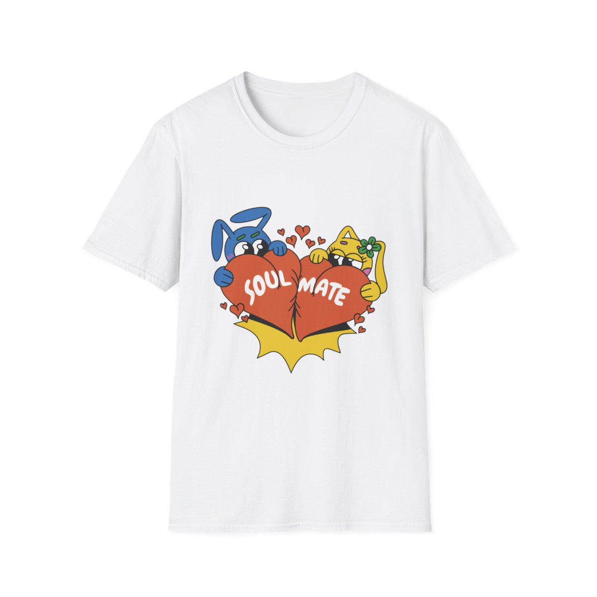 Valentine's Soulmates Dog T-Shirt