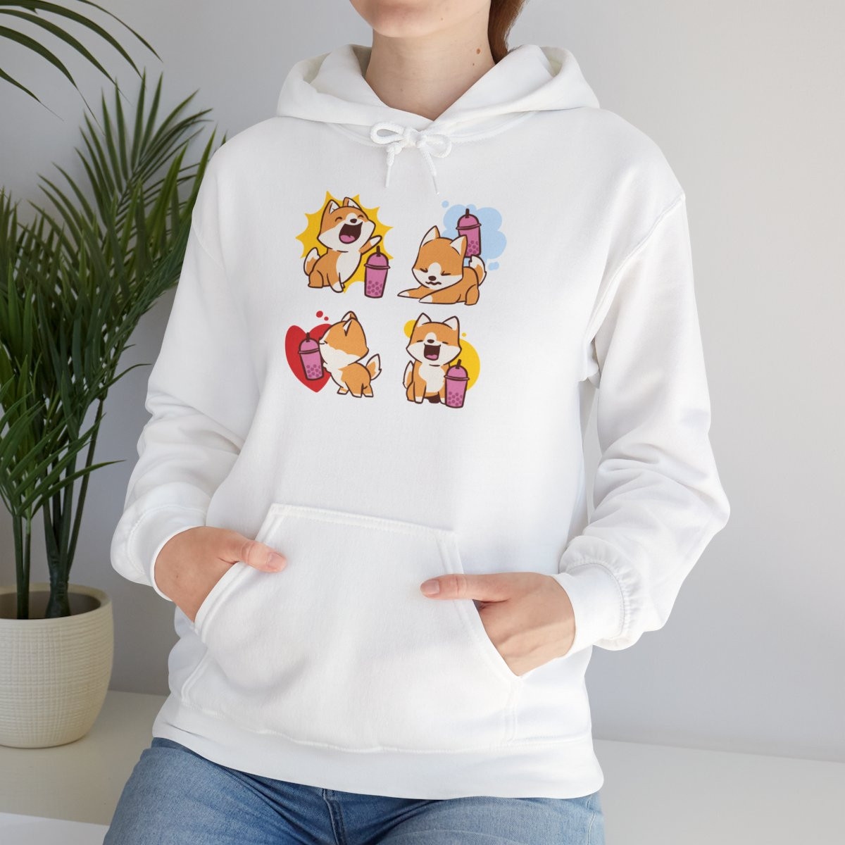 Playful Shiba Inu Hoodie