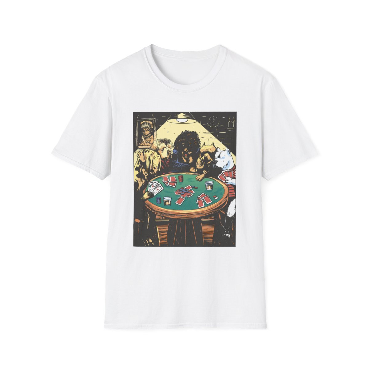 Poker-Playing Canine Crew T-Shirt