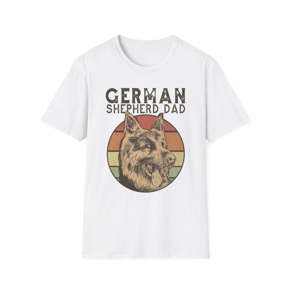 German Shepherd Dad T-Shirt
