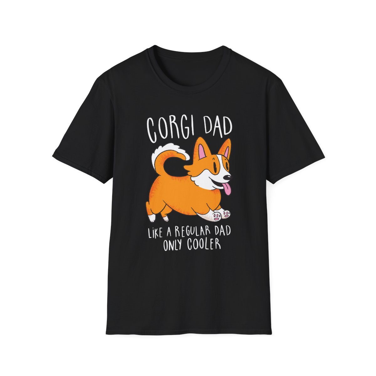 Corgi Dad Like a Regular Dad Only Cooler T-Shirt