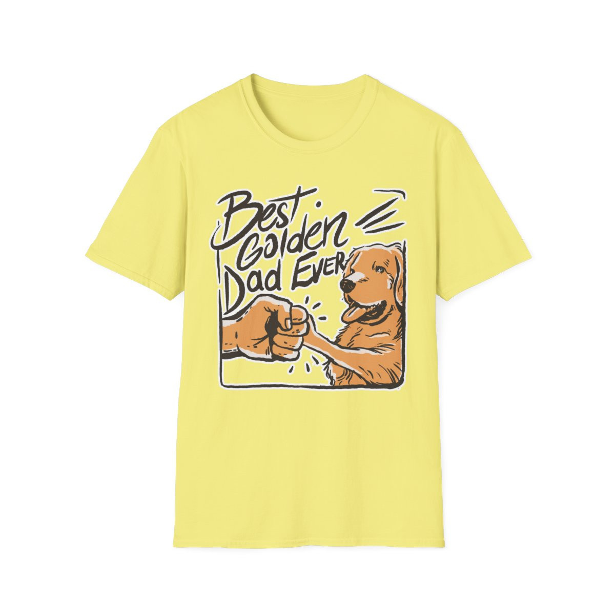Best Golden Dad Ever T-Shirt