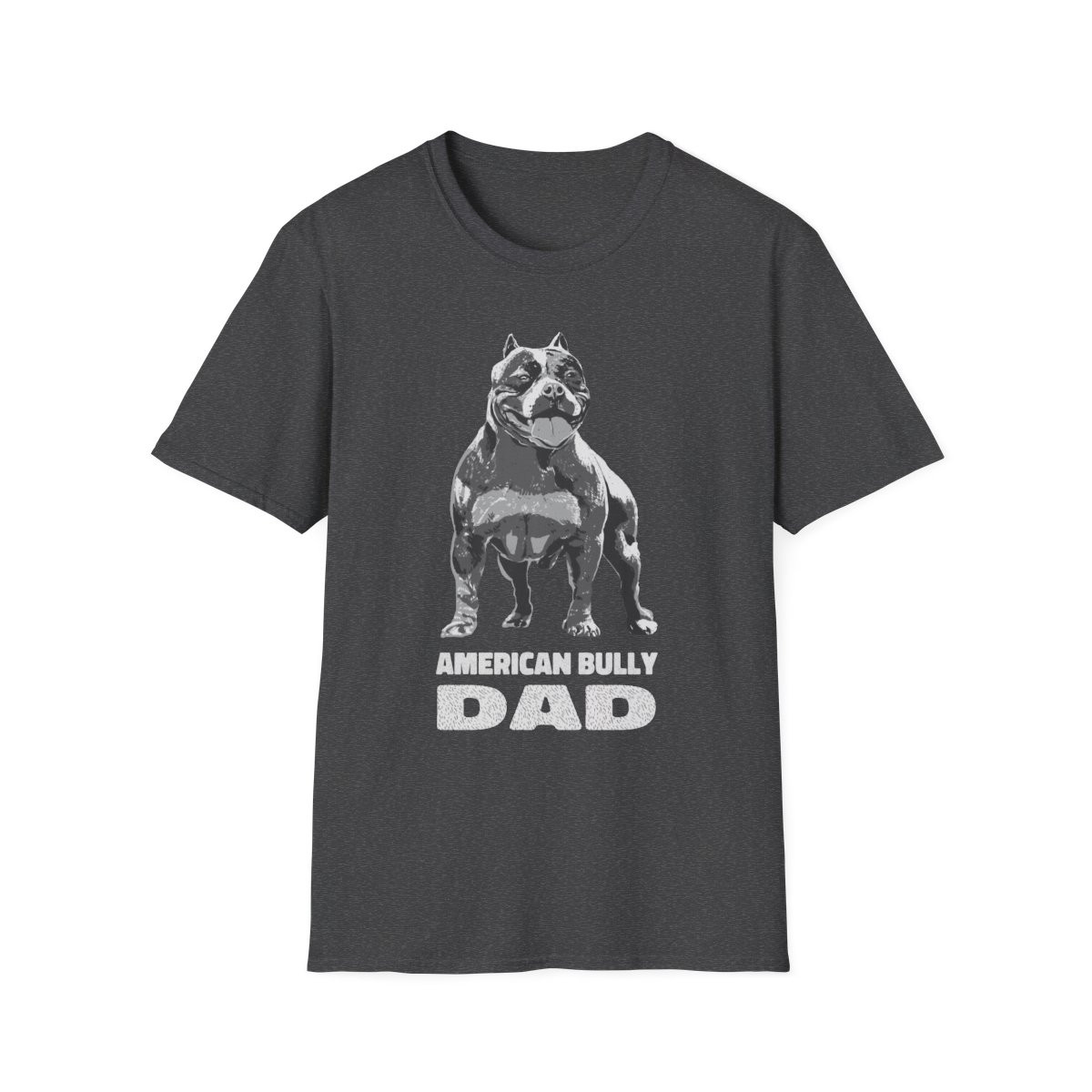 Pitbull Dog American Bully Dad T-Shirt