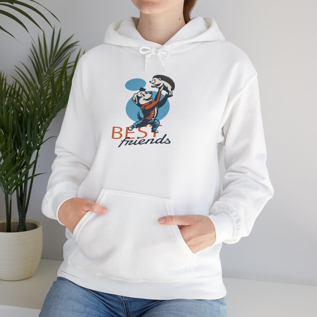 Retro Best Friends Hoodie