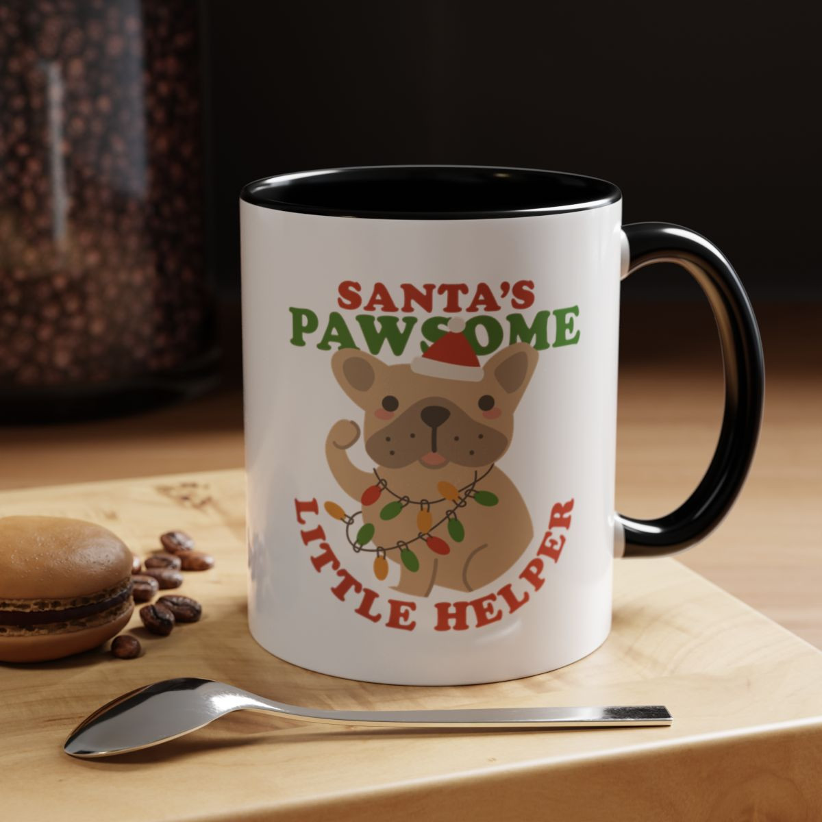 Santa's Pawsome Little Helper Mug (11, 15oz)