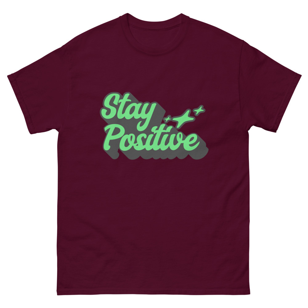 Unisex classic tee Stay Positive
