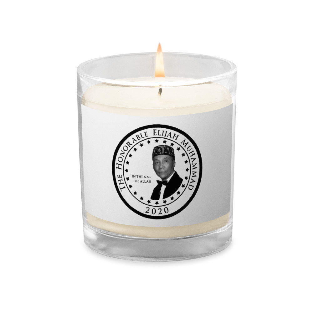 Elijah Coin 2020 Glass jar soy (Unscented) wax candle