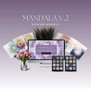 [Design Bundle] Mandalas V.2 Design Bundle