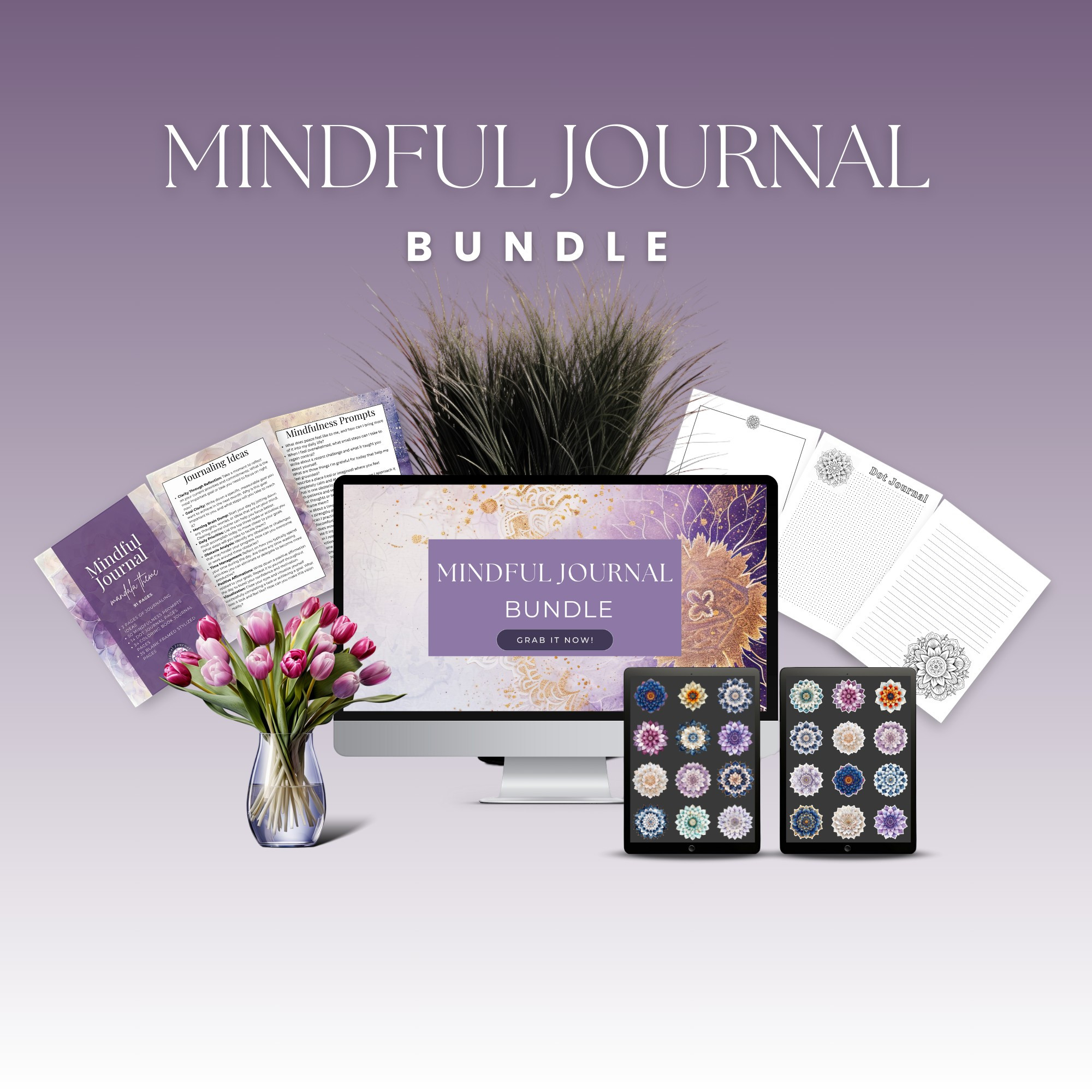 [Journal BUNDLE] Mindful Journal Bundle