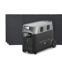 EcoFlow DELTA Pro + Smart Extra Battery + 400W Solar Panel