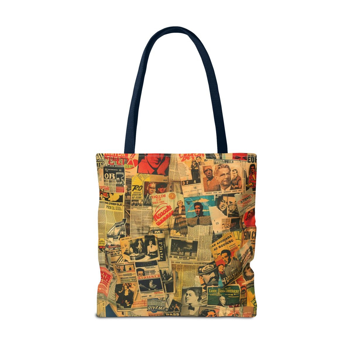 Pop Art Collage Magazines Tote Bag