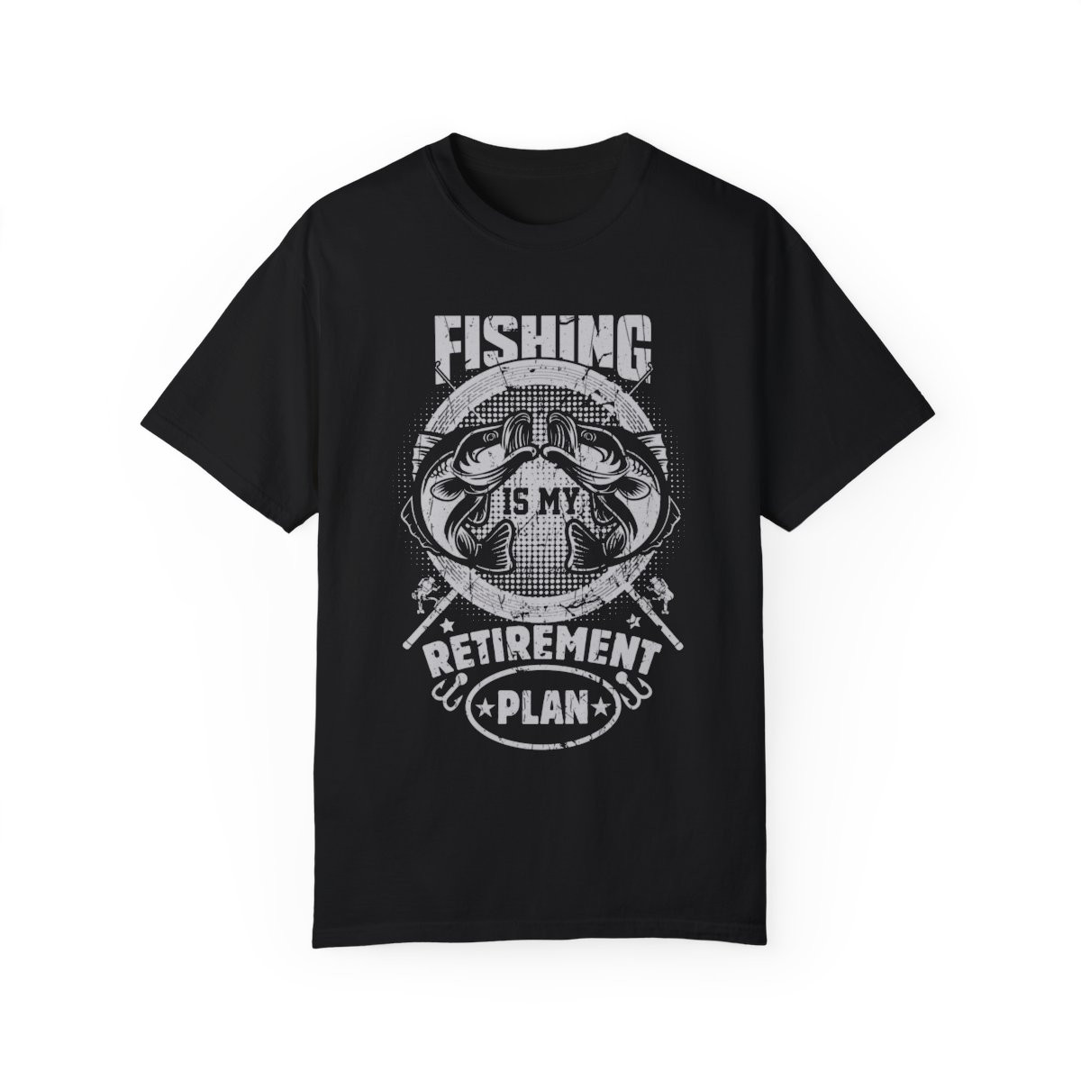 Fishing Is My Retirement Plan T-Shirt - Perfect Gift for Anglers