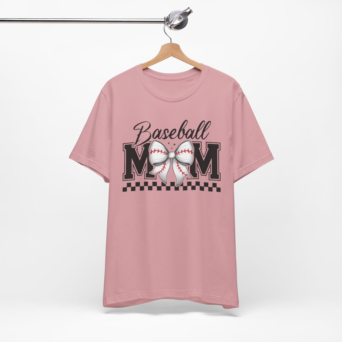 Baseball Mom Unisex Short Sleeve Tee - Perfect Gift for Sports Moms