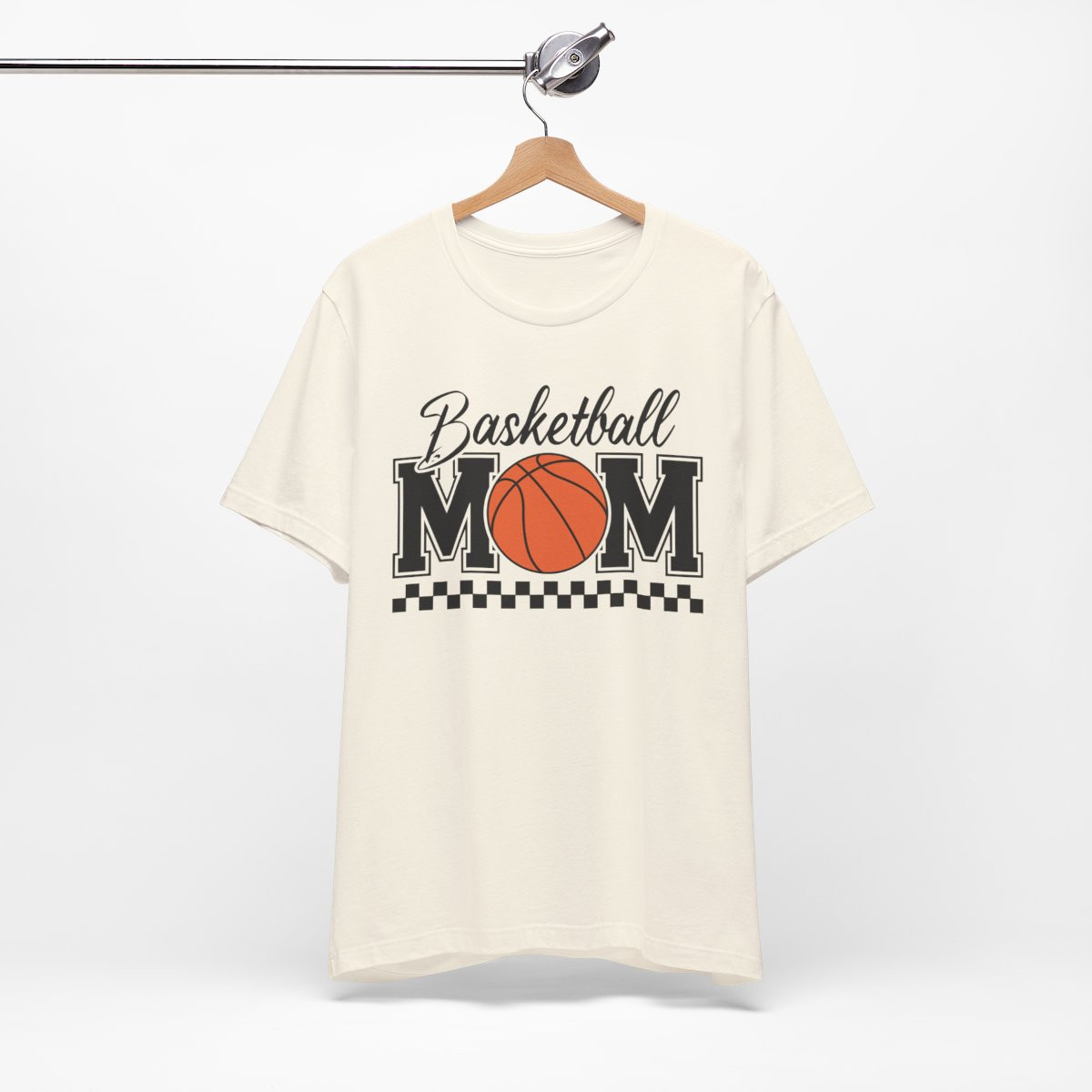 Basketball Mom Unisex Short Sleeve Tee - Perfect Gift for Sports Moms