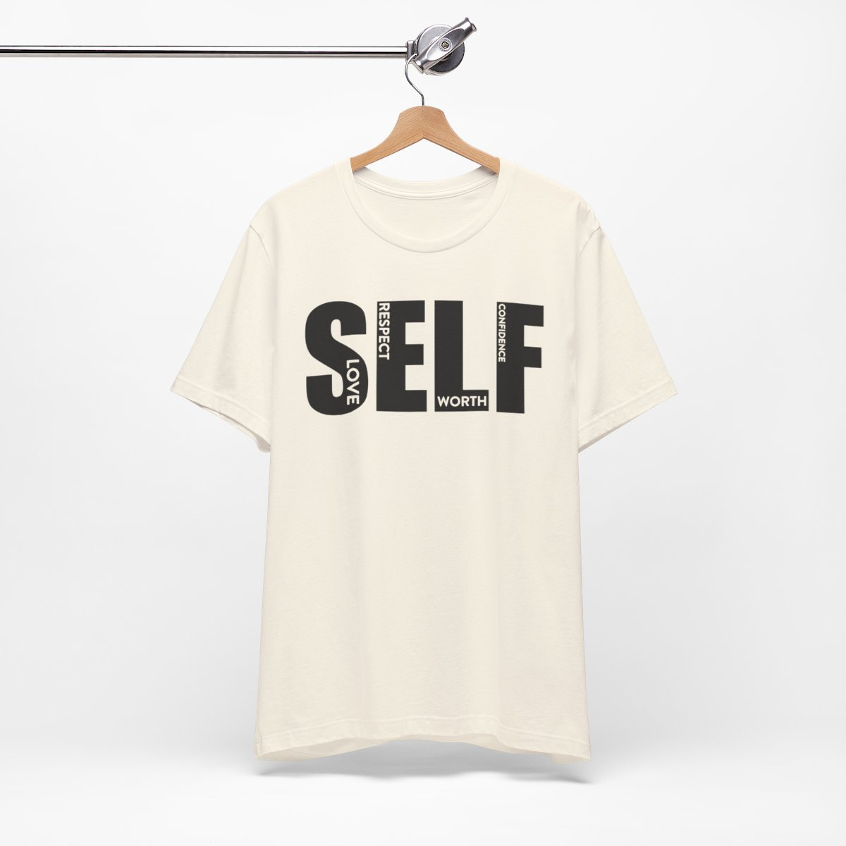 Self Worth Unisex Jersey Tee - Embrace Love, Respect, & Confidence