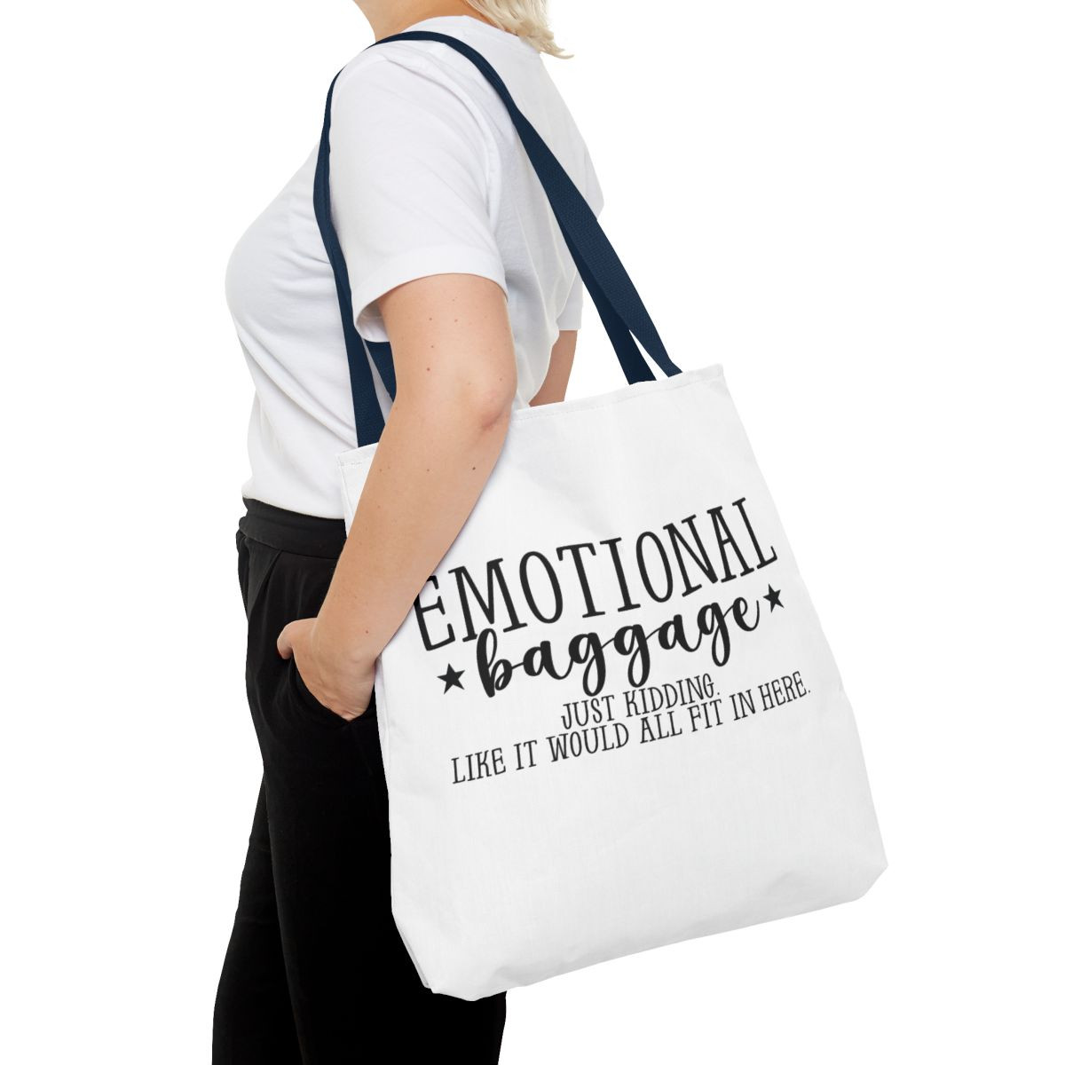 Humorous Tote Bag - 'Emotional Baggage' - Perfect for Everyday Use or Gifts