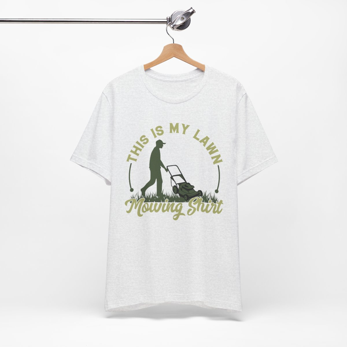 This Is My Lawn Mowing Tee - Unisex Short Sleeve T-Shirt for Lawn Care Enthusiasts