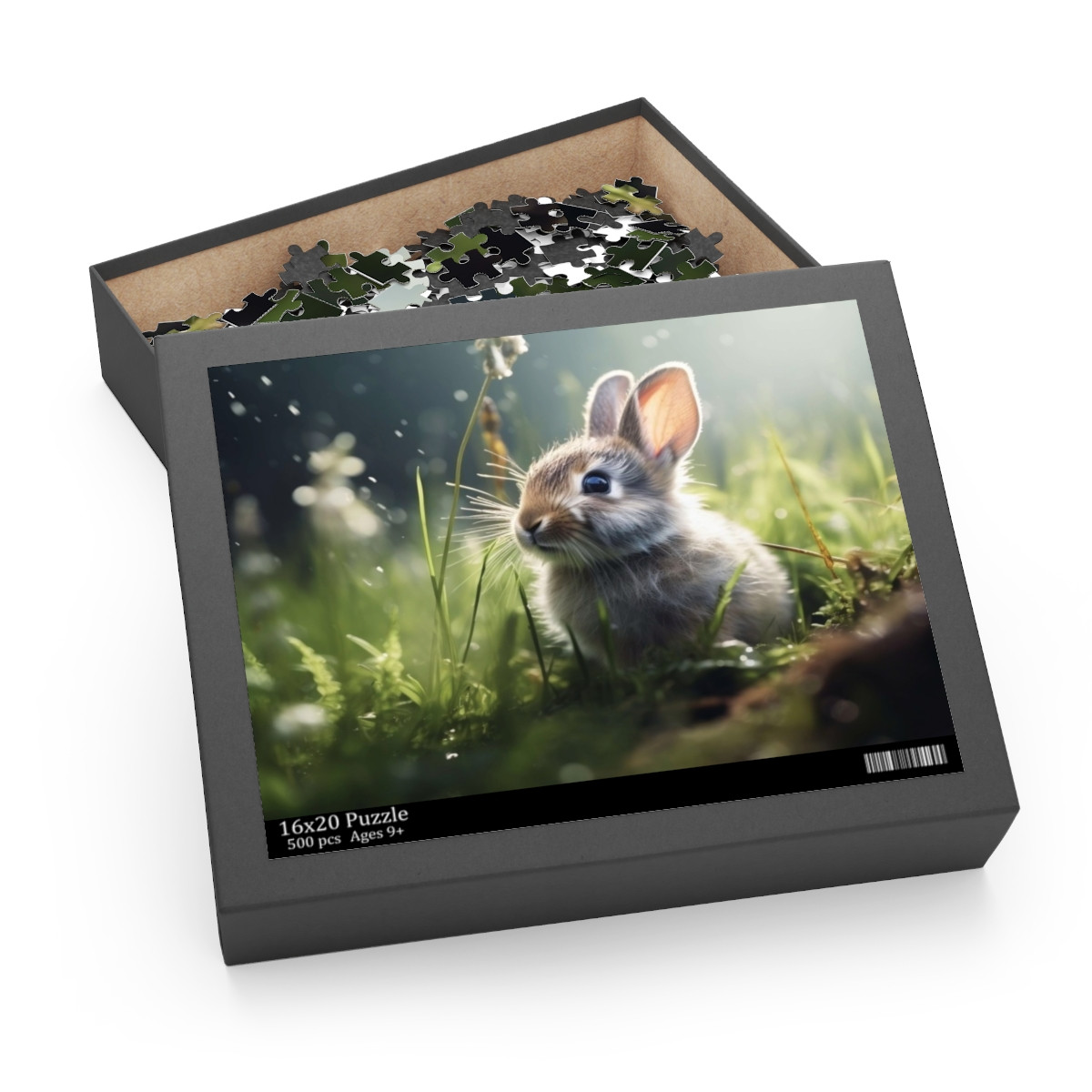 Beautiful Bunny Puzzle - 120, 252, 500-Piece