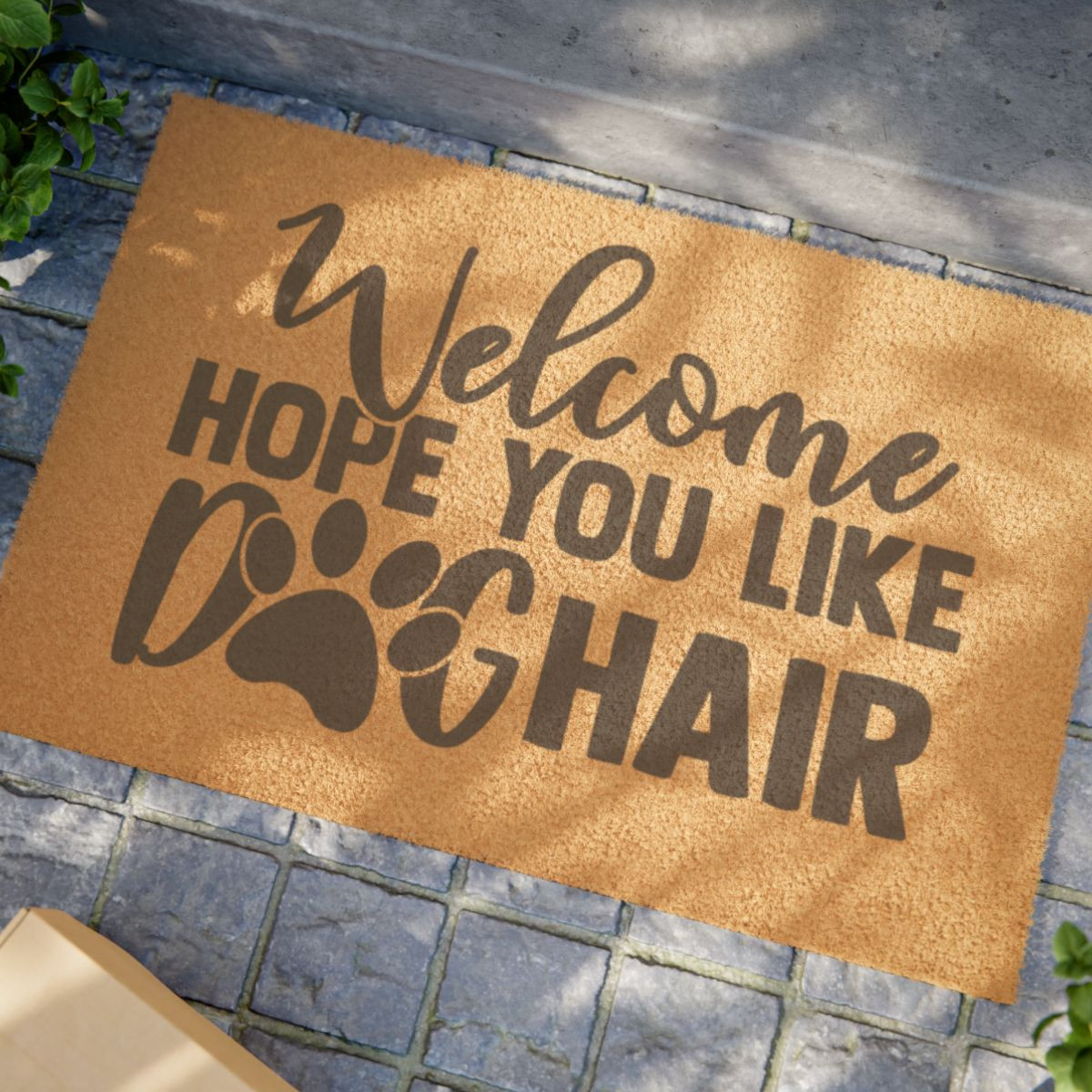 Welcome Doormat - 'Hope You Like Dog Hair' for Pet Lovers