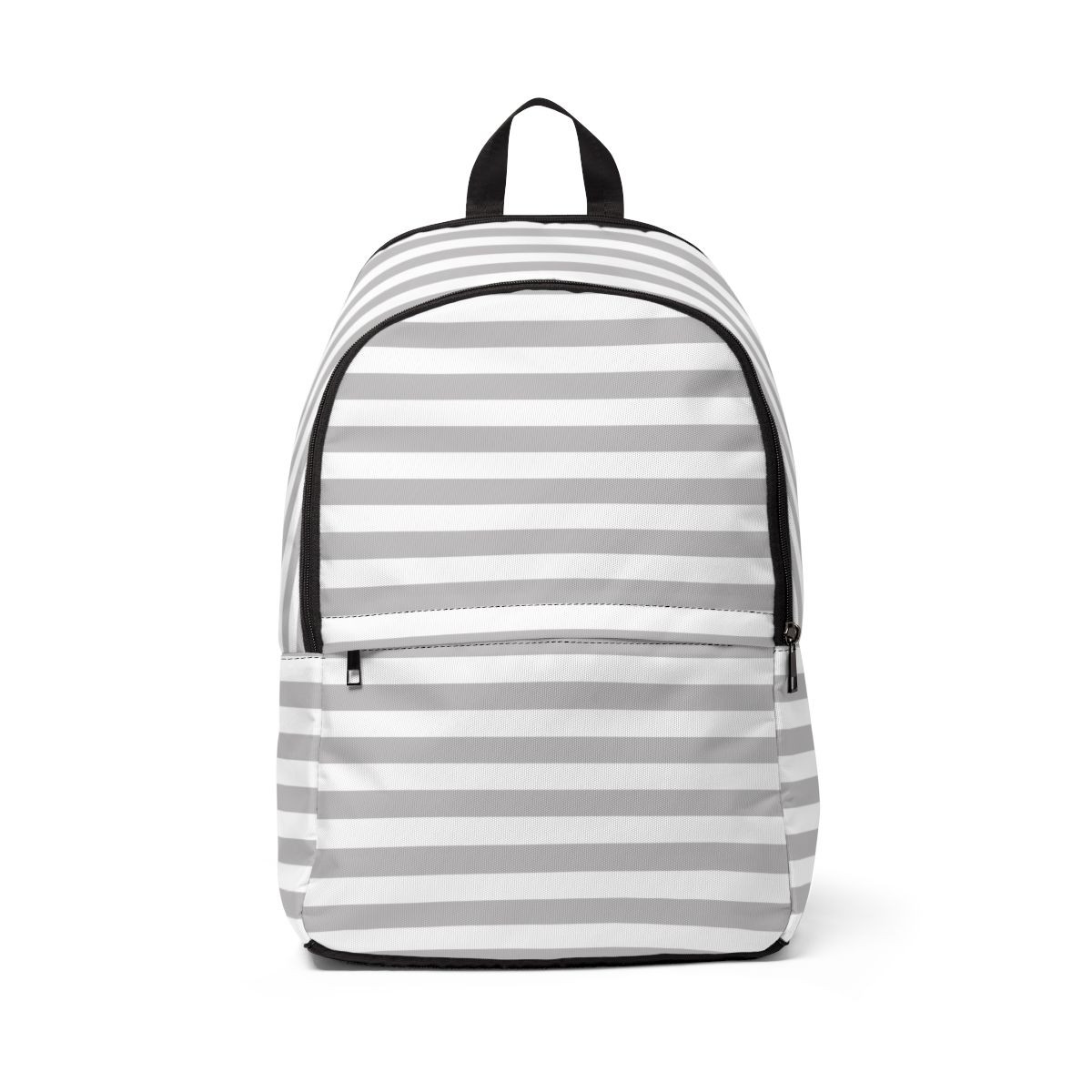 Stylish Striped Unisex Fabric Backpack for Work & School