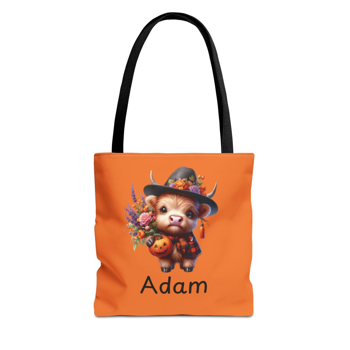 Personalized Halloween Tote Bag – Custom Trick-or-Treat Essential