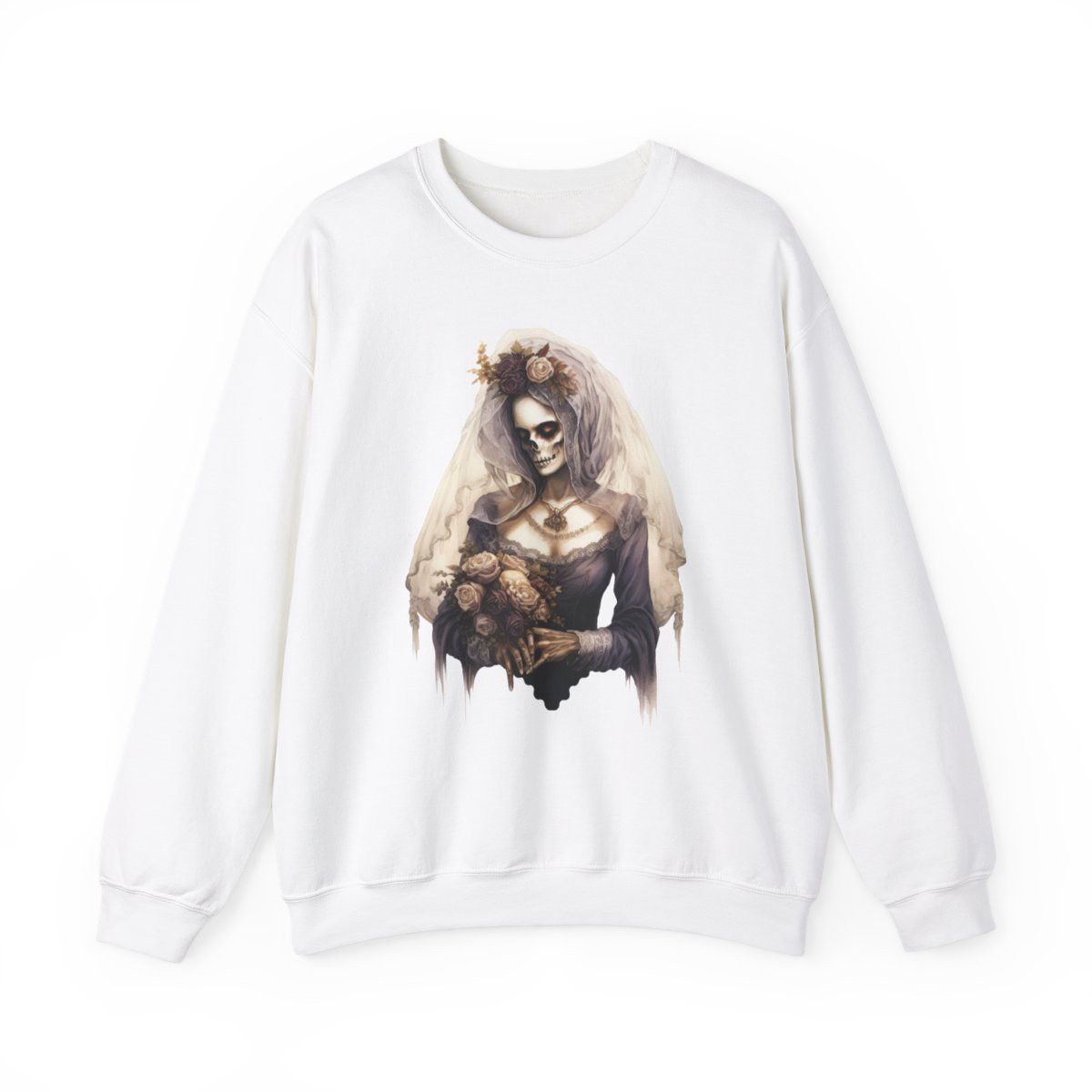 Victorian Halloween Sweatshirt – Elegant & Spooky Seasonal Apparel