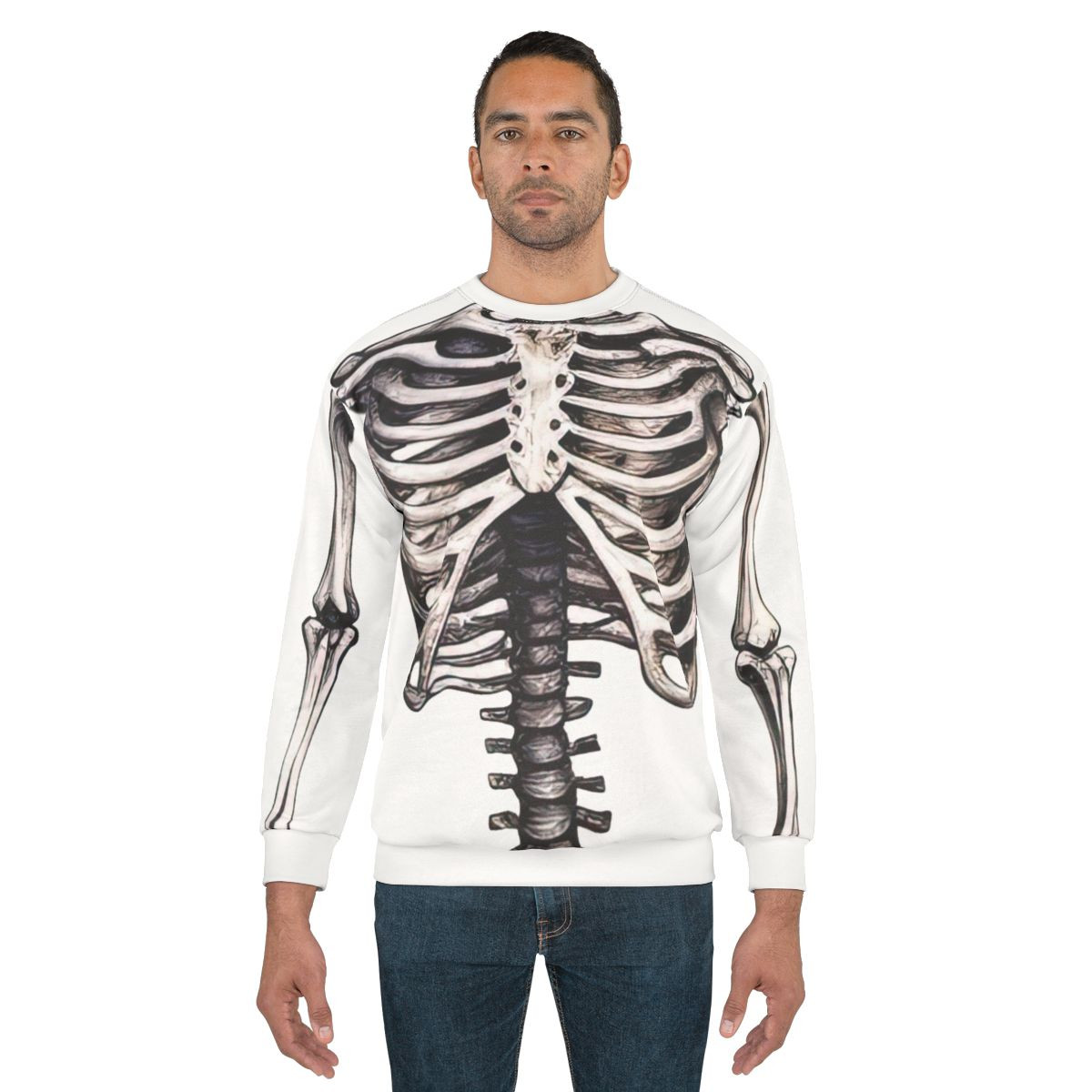 Skeleton Sweatshirt – Spooky & Stylish Halloween Apparel