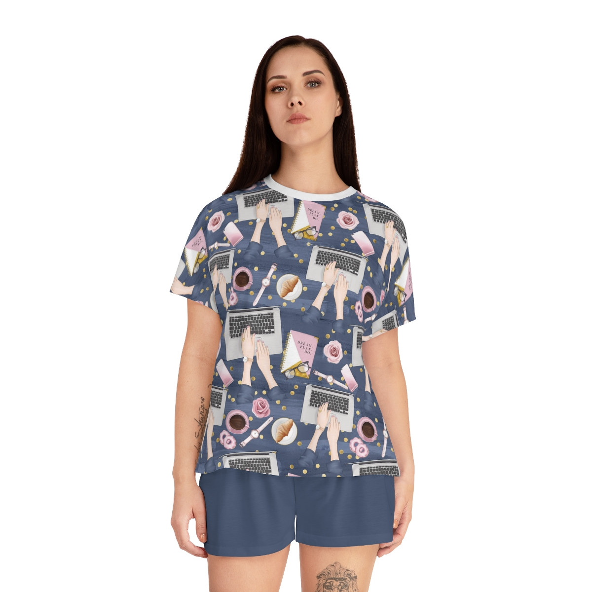 Women's Short Pajama Set – Girl Boss Edition