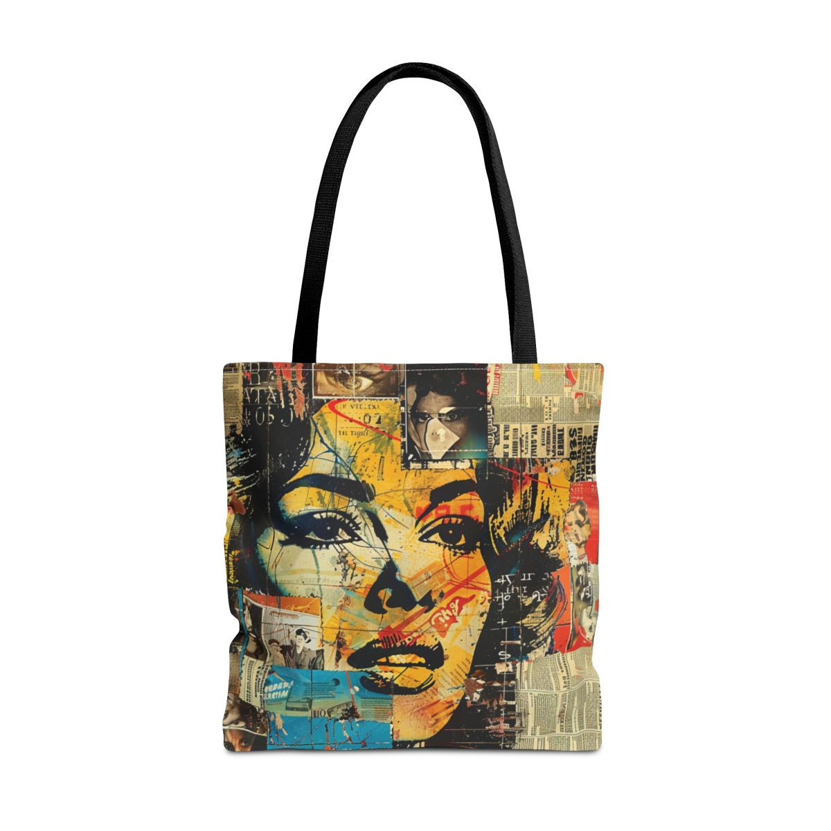 Pop Art Photo Collage Tote Bag