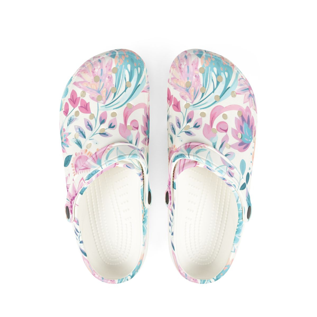 Floral Women's Clog Shoes