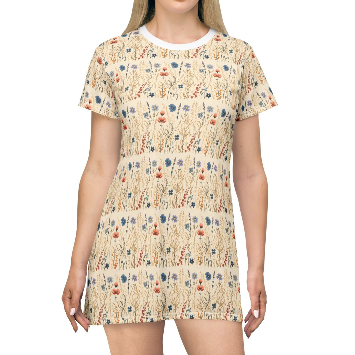 Floral T-Shirt Dress