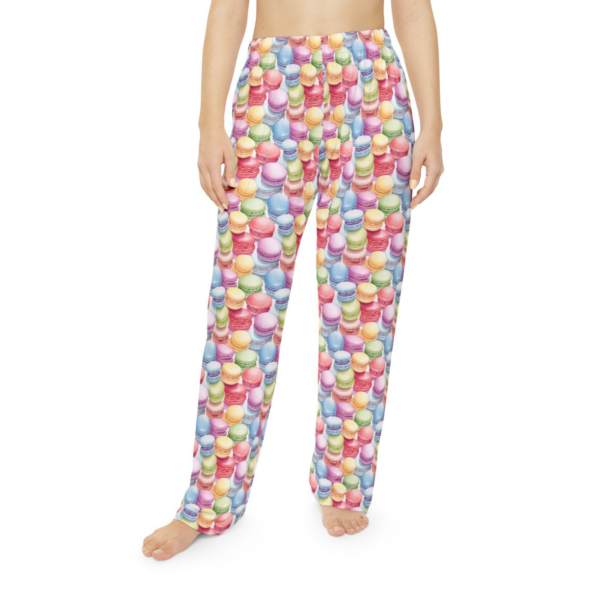 Women's Colorful Macaron Pajama Pants