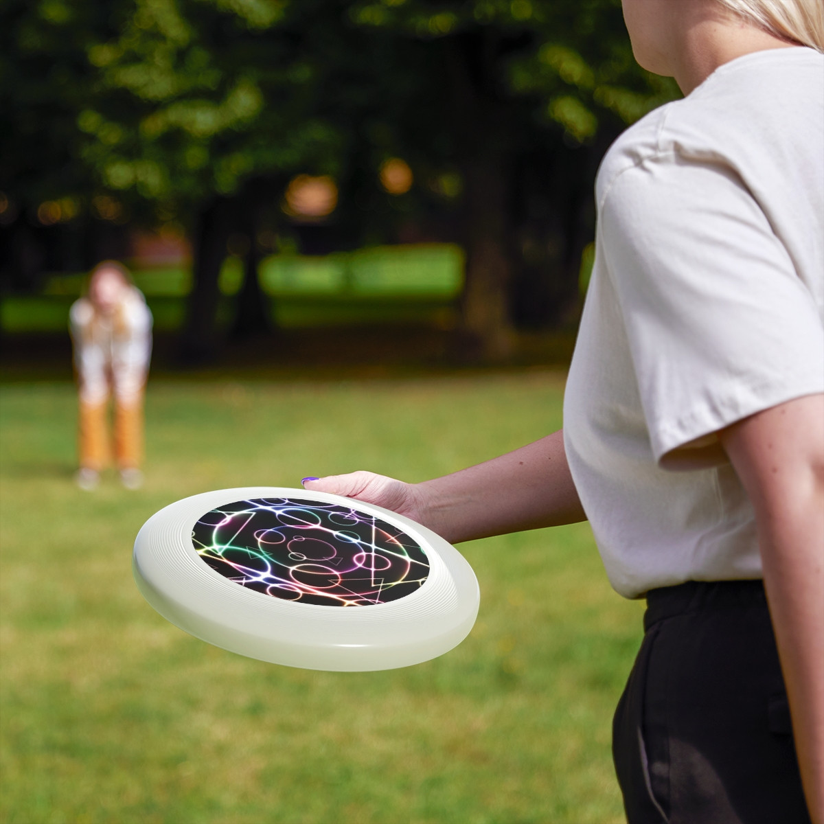 Colorful Artistic Frisbee