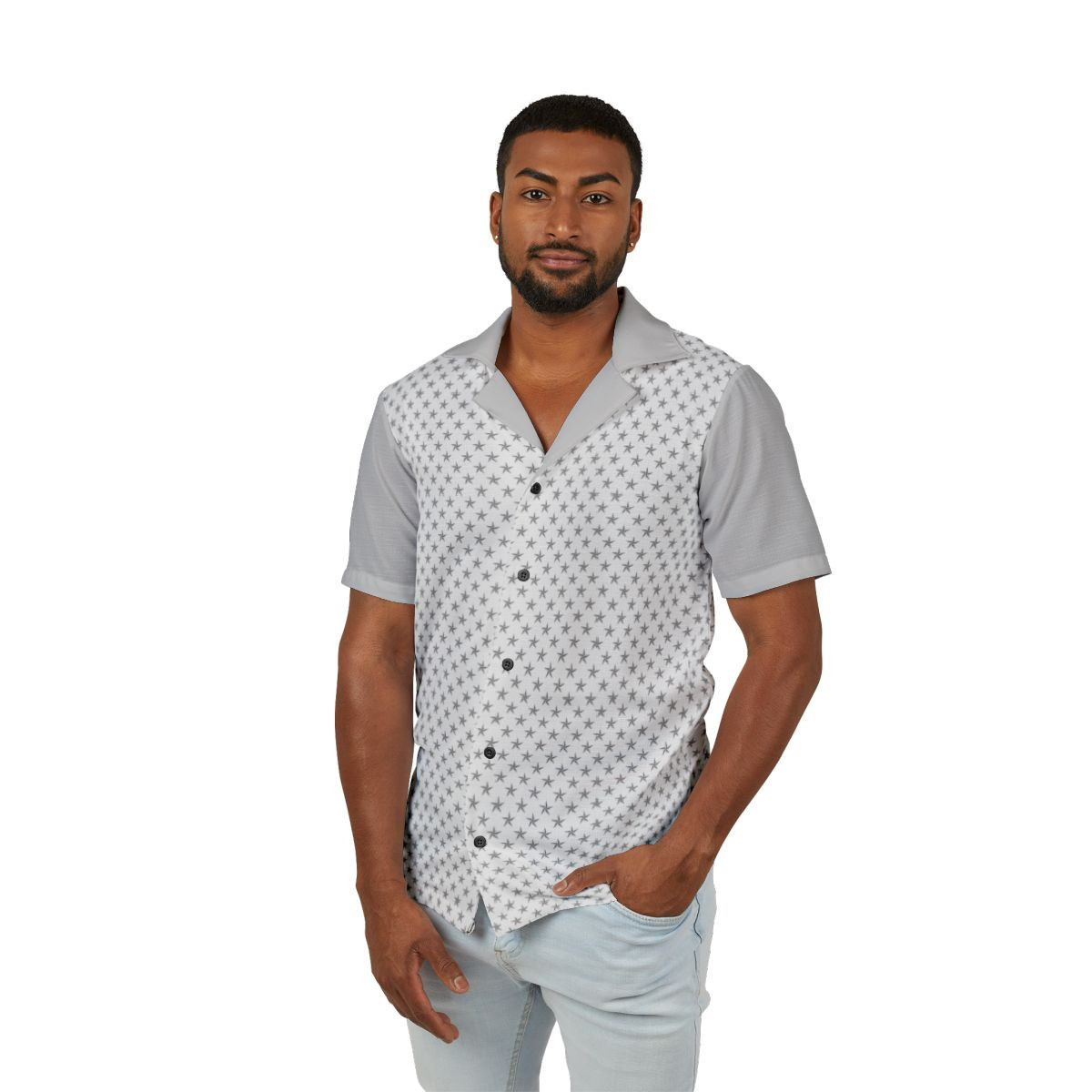 Star Hawaiian Camp Shirt – A Stellar Gift for Him