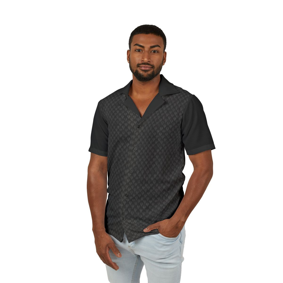 Chic Paradise Men's Hawaiian Camp Shirt – Tropical Vibes
